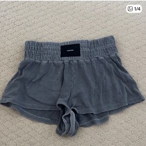 TALENTLESS Gray Athletic Shorts